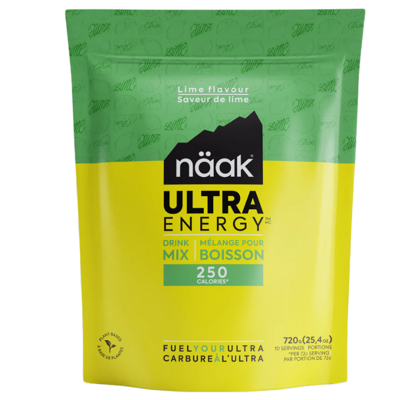 Näak - Ultra Energy Drink Mix - Lime - 720g