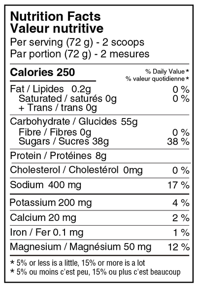Ultra Energy Drink Mix - Peach Apricot (720g)