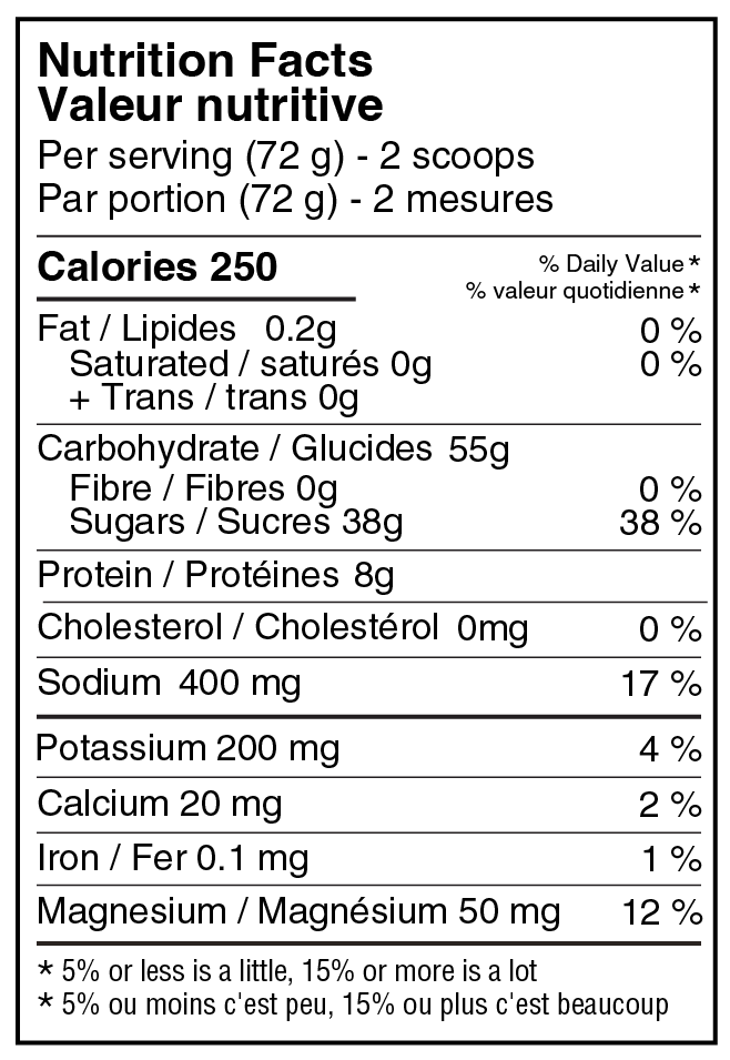 Ultra Energy Drink Mix - Peach Apricot (720g)