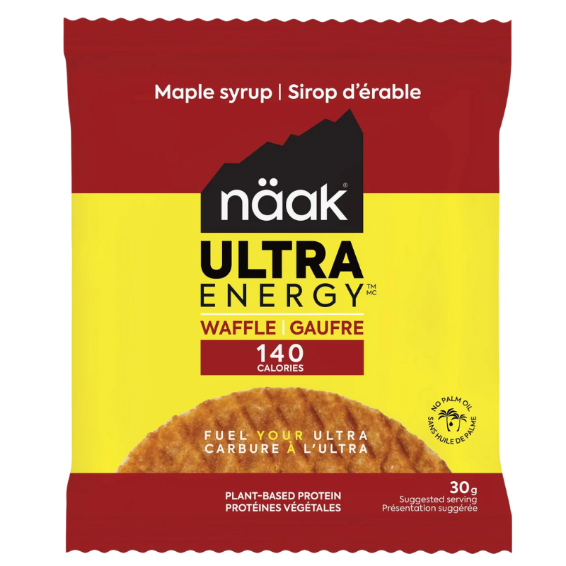 Näak - Ultra Energy Waffle - Maple Syrup - 30g