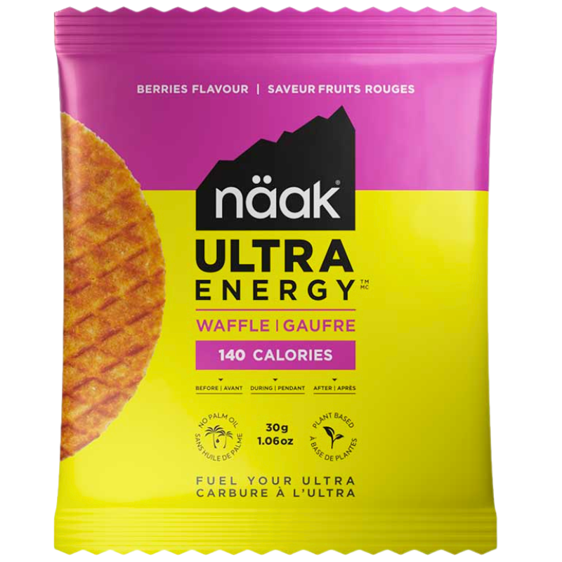 Näak - Ultra Energy Waffle - Berries - 30g